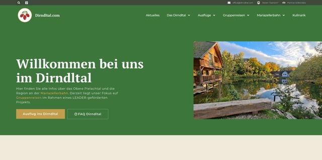 Website von Dirndltal.com